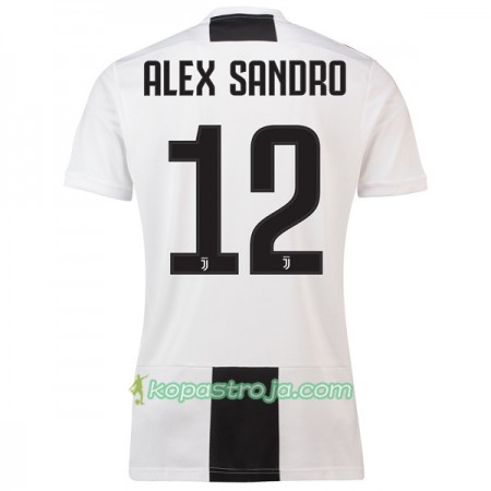 Billiga Fotbollströjor Juventus Alex Sandro 12 Hemma tröja 2018/19 Kortärmad
